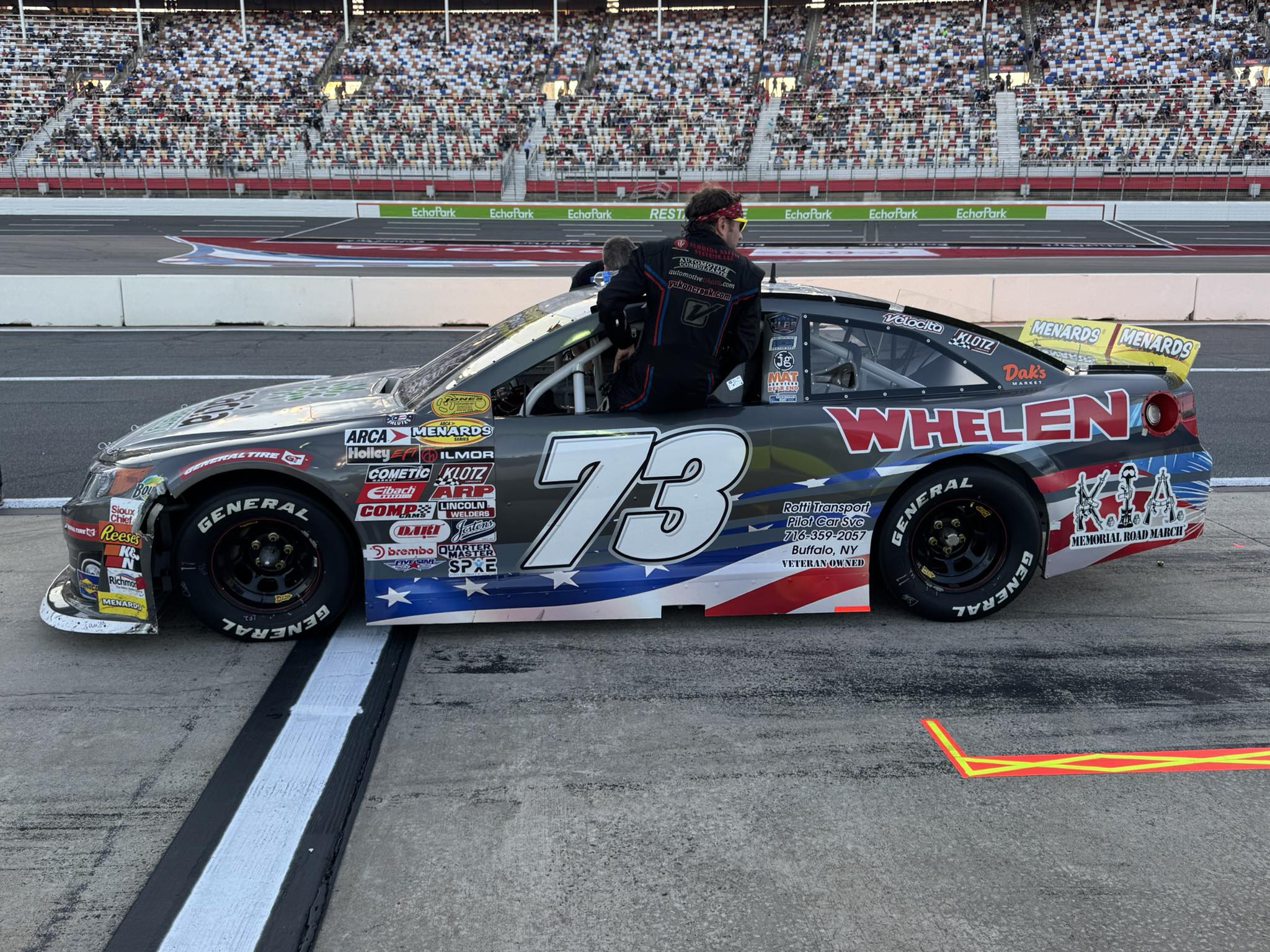 KLAS MOTORSPORTS AND ANDY JANKOWIAK FINISH FIFTH AT CHARLOTTE – #73 Team Paid Tribute to Fallen Heroes on Memorial Day Weekend