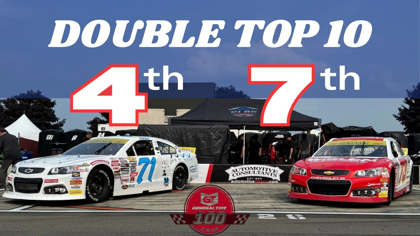 KLAS Motorsports Doubles Up with Top Ten Finishes at Watkins Glen – Reen Finishes Fourth and Jankowiak Finishes Seventh in Career Race for Team