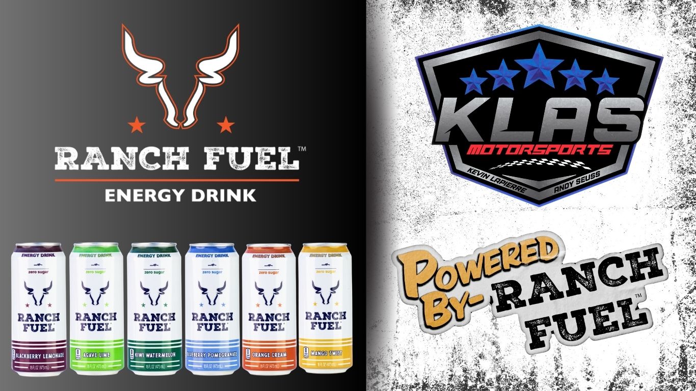 KLAS Motorsports Teams with Ranch Fuel for Kansas ARCA Race – Energy Drink with Zero Sugar, No Artificial Colors and Natural Caffeine Has Been Powering the #73 Race Team
